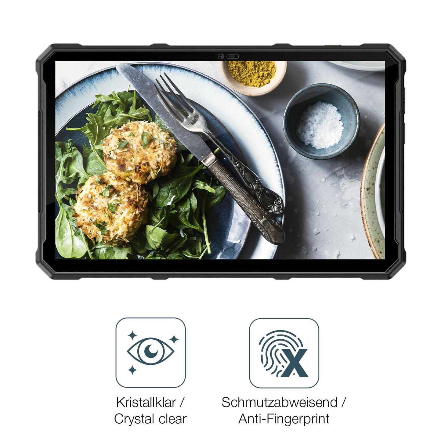 2x 9H Schutzfolie für Ulefone Armor Pad 4 Ultra 5G (5)