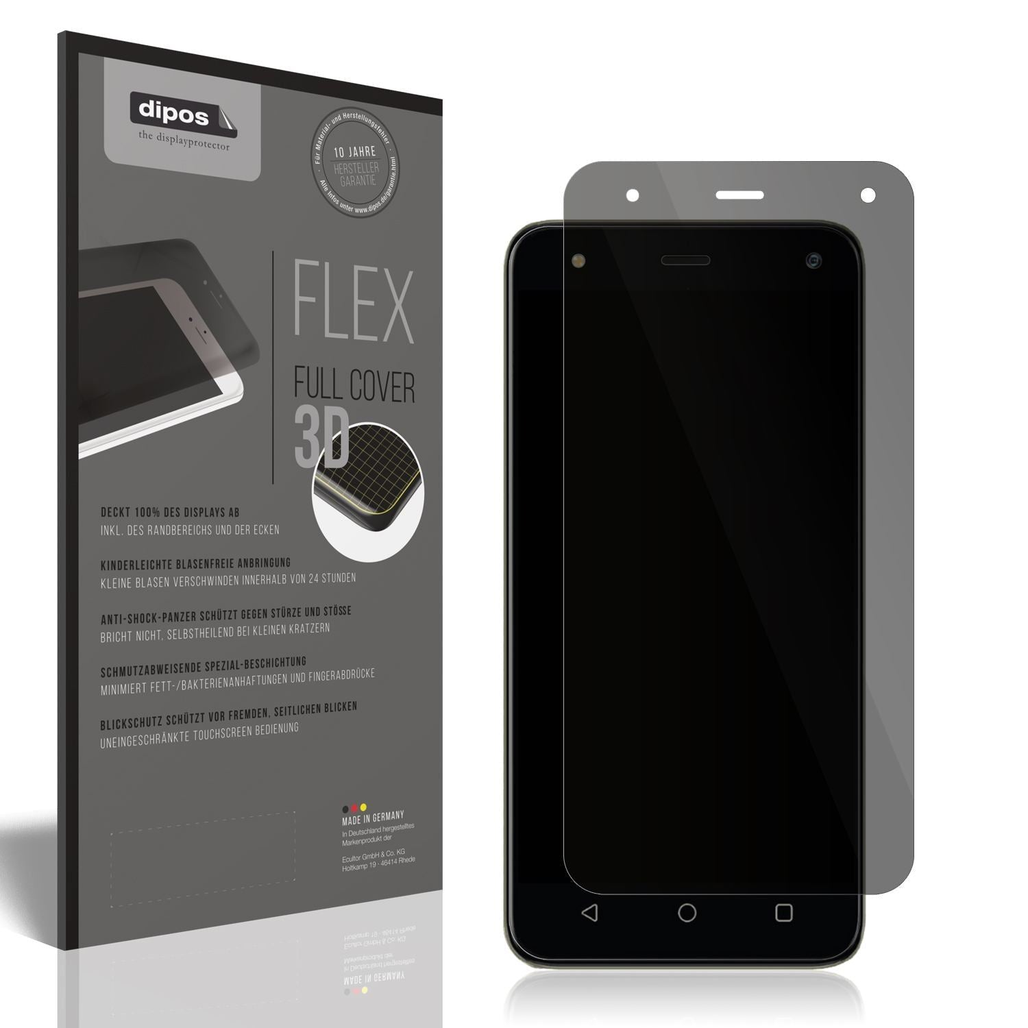 Full Cover Privacy Blickschutzfolie für Mobicel MX (1)