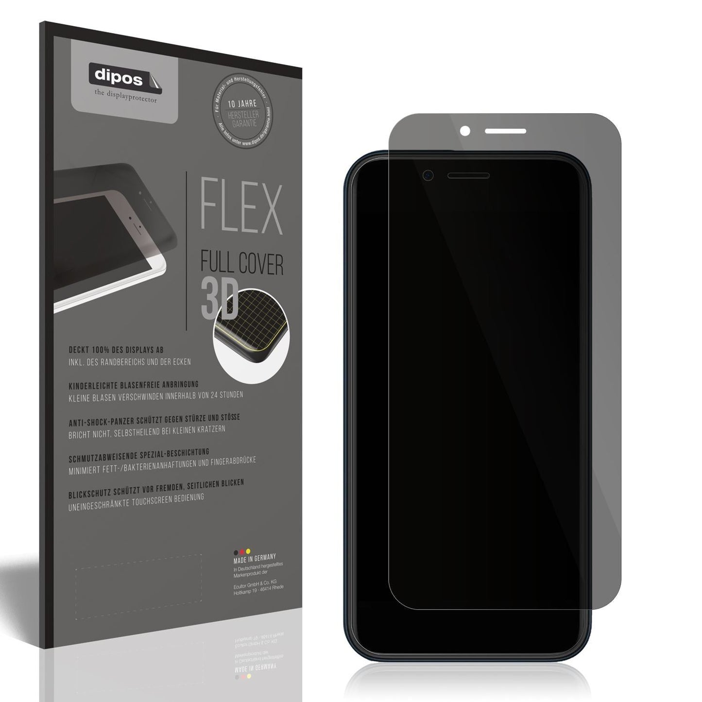 Full Cover Privacy Blickschutzfolie für Mobicel MX (1)