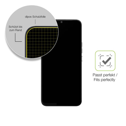 2x Full Cover Schutzfolie matt für Gigaset RePhone (6)