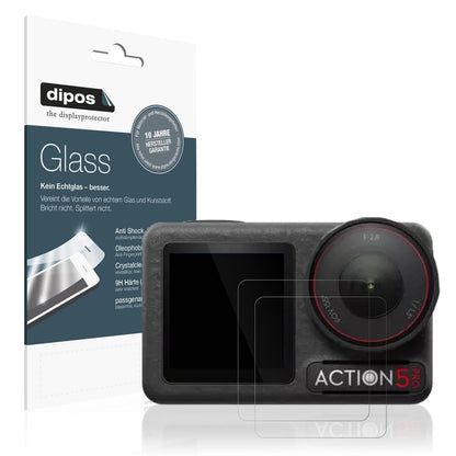 2x 9H Schutzfolie für Apexcam M80 Air Actioncam Pa (1)