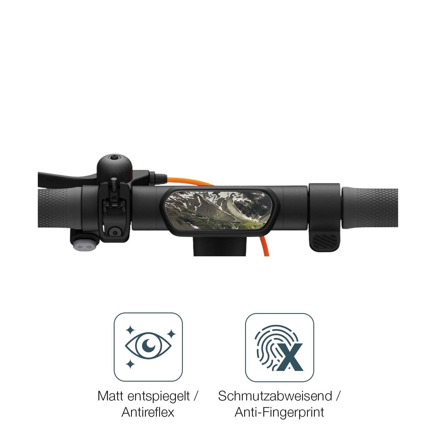 2x 9H Schutzfolie matt für Ninebot eKickScooter E2 (5)