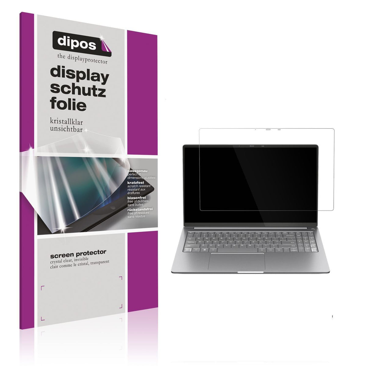 2x Schutzfolie klar für N-One NBook HX Display-Sch (1)
