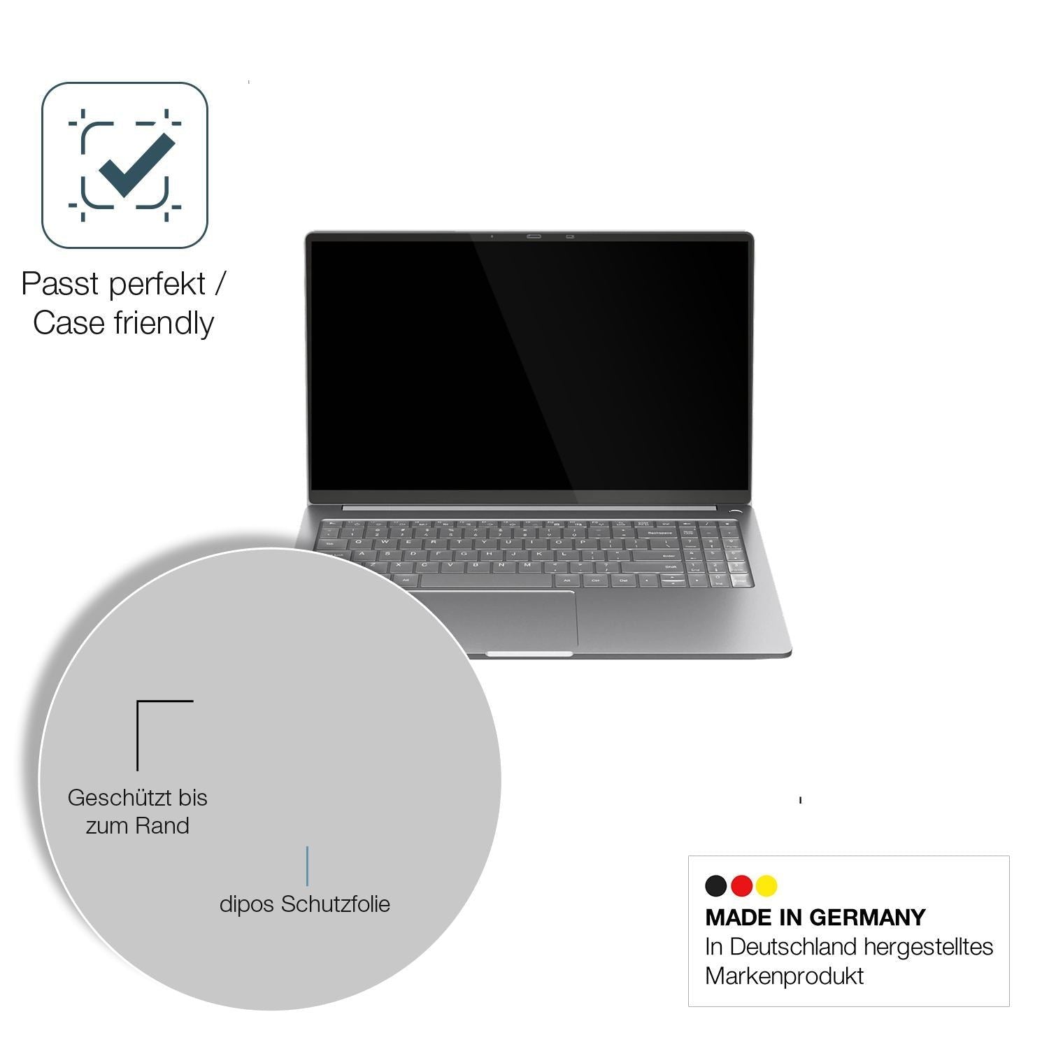 2x 9H Schutzfolie für N-One NBook HX Panzerfolie (6)