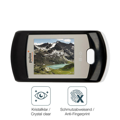 4x Schutzfolie klar für Pulox PO-200A Display-Schu (4)