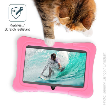2x 9H Schutzfolie für Plyisty Kids Tablet 7 Zoll P (3)