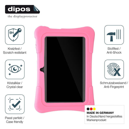 2x 9H Schutzfolie für Plyisty Kids Tablet 7 Zoll P (7)