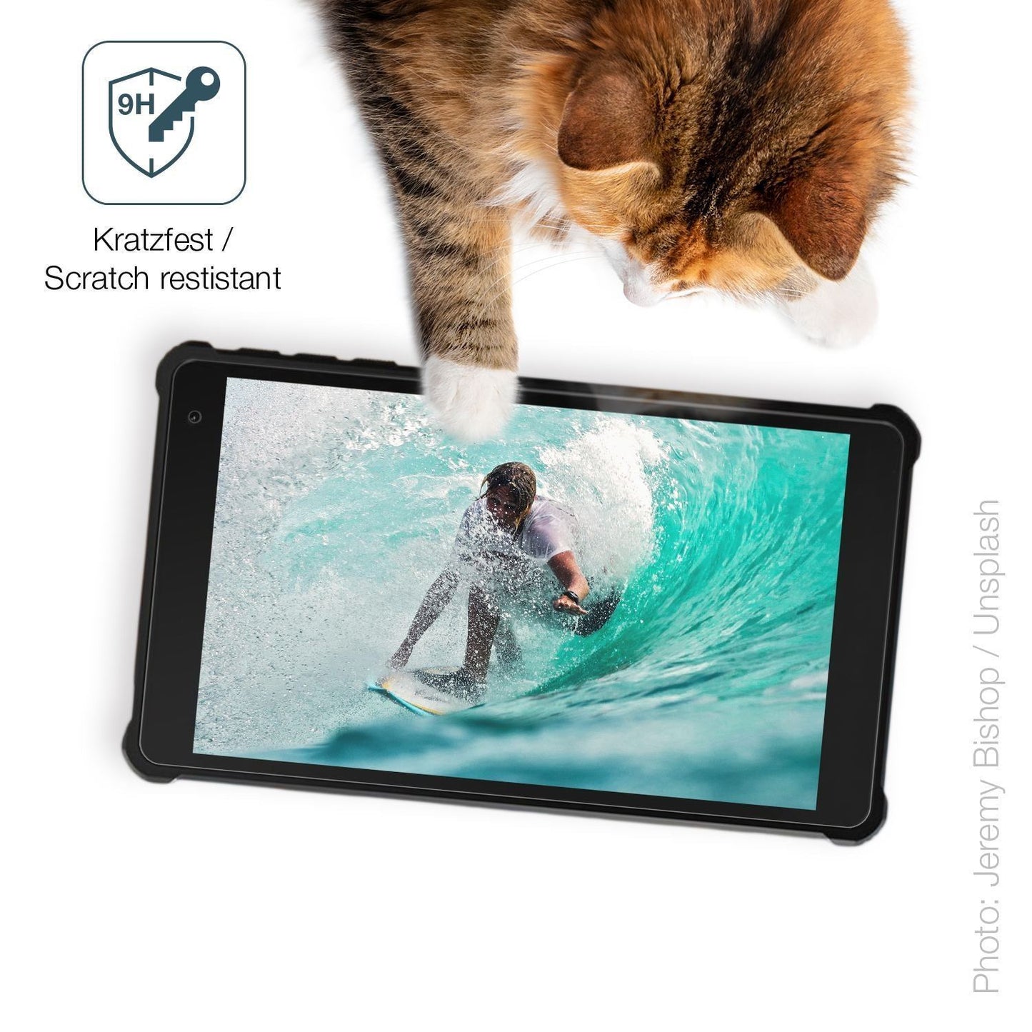 2x 9H Schutzfolie matt für Pritom 7 Zoll Tablet Pa (3)