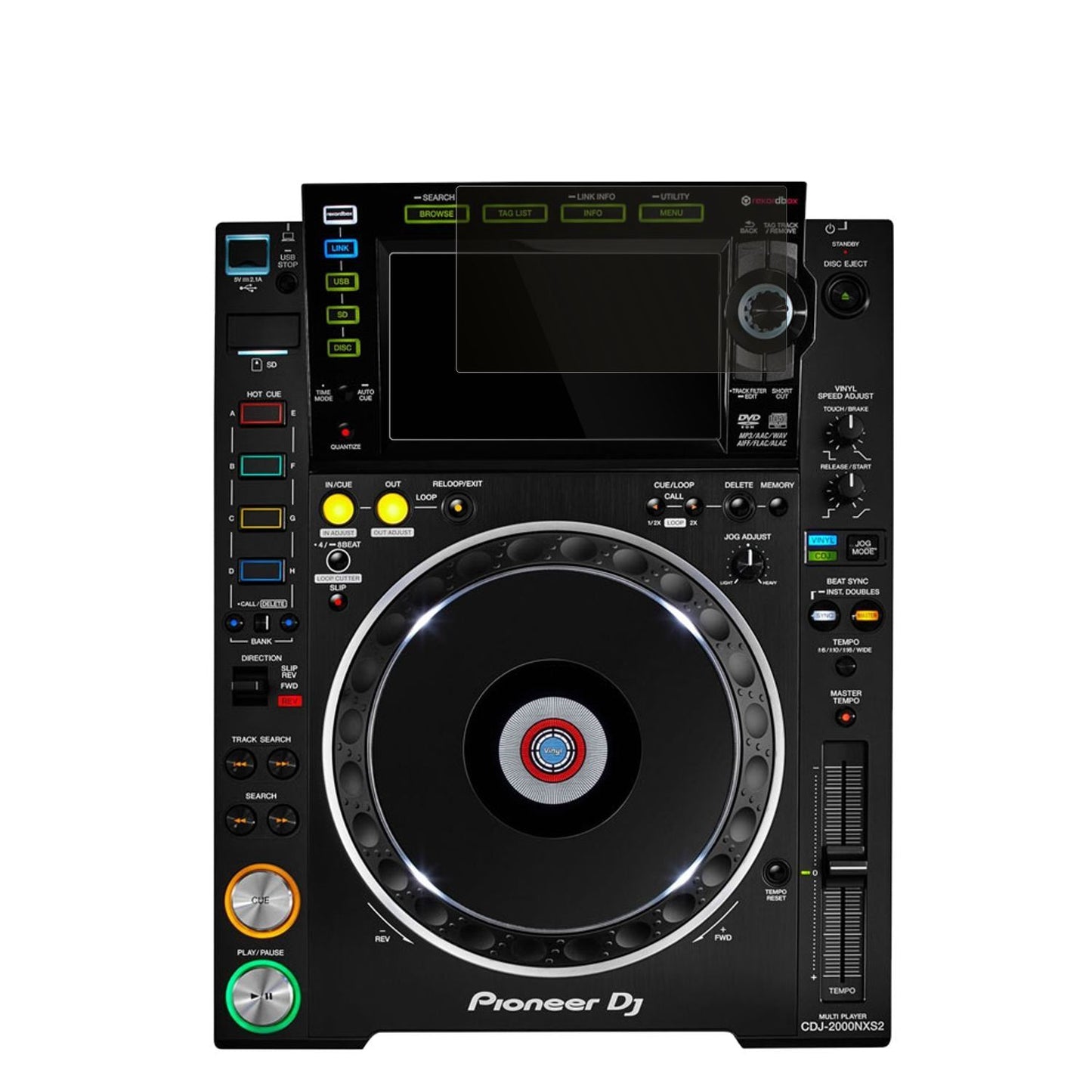 Blickschutzfolie für Pioneer CDJ-2000NXS2 Display  (2)