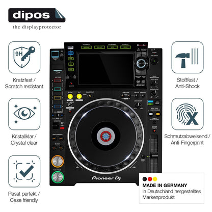 2x 9H Schutzfolie für Pioneer CDJ-2000NXS2 Display (7)