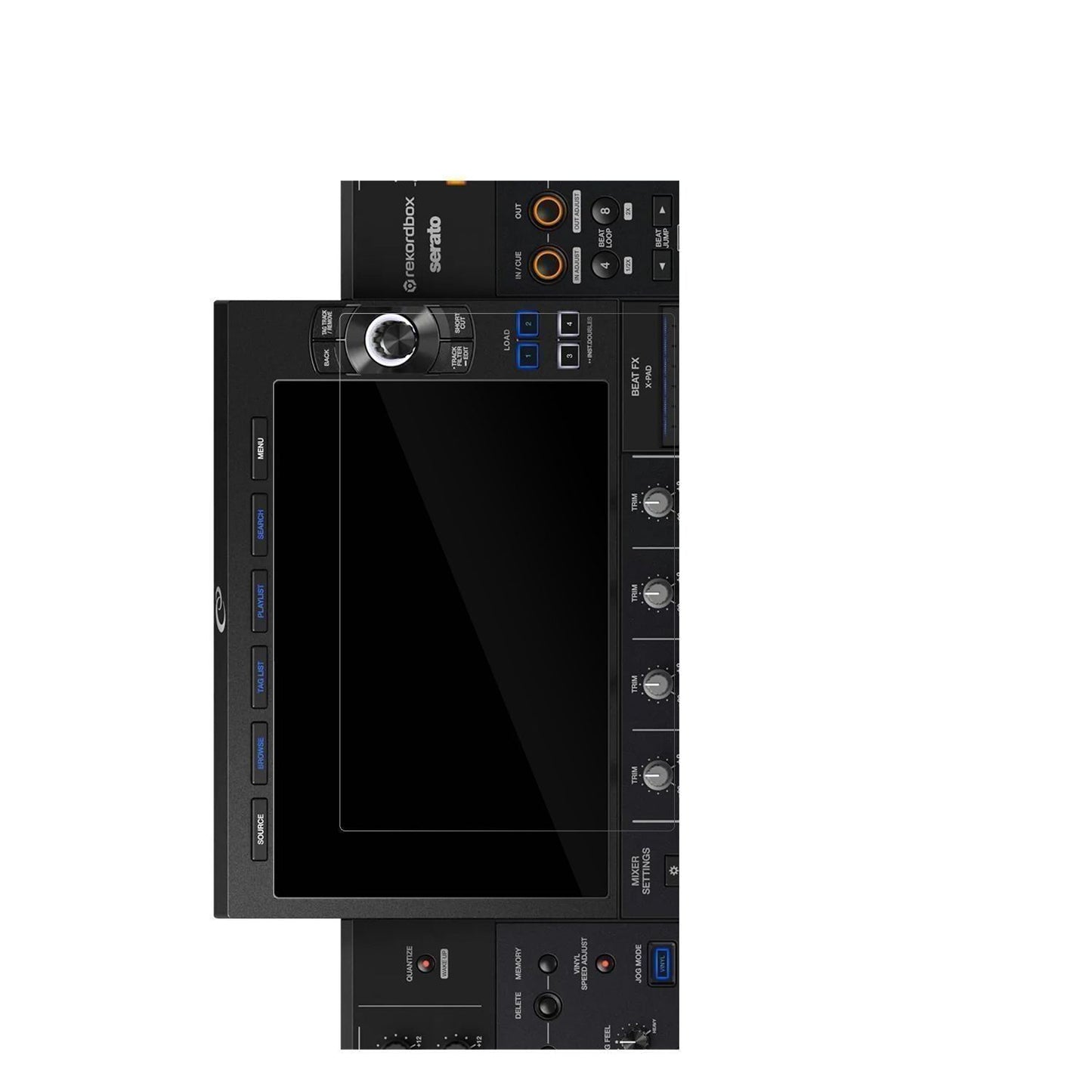 2x Schutzfolie klar für Pioneer XDJ-AZ Display-Sch (2)