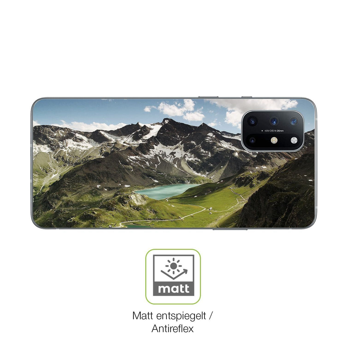 2x Full Cover Schutzfolie matt für OnePlus 8T Ruec (5)