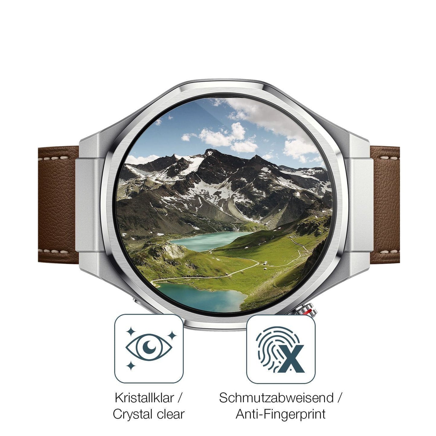 6x Schutzfolie klar für Honor Watch 5 Ultra Displa (4)