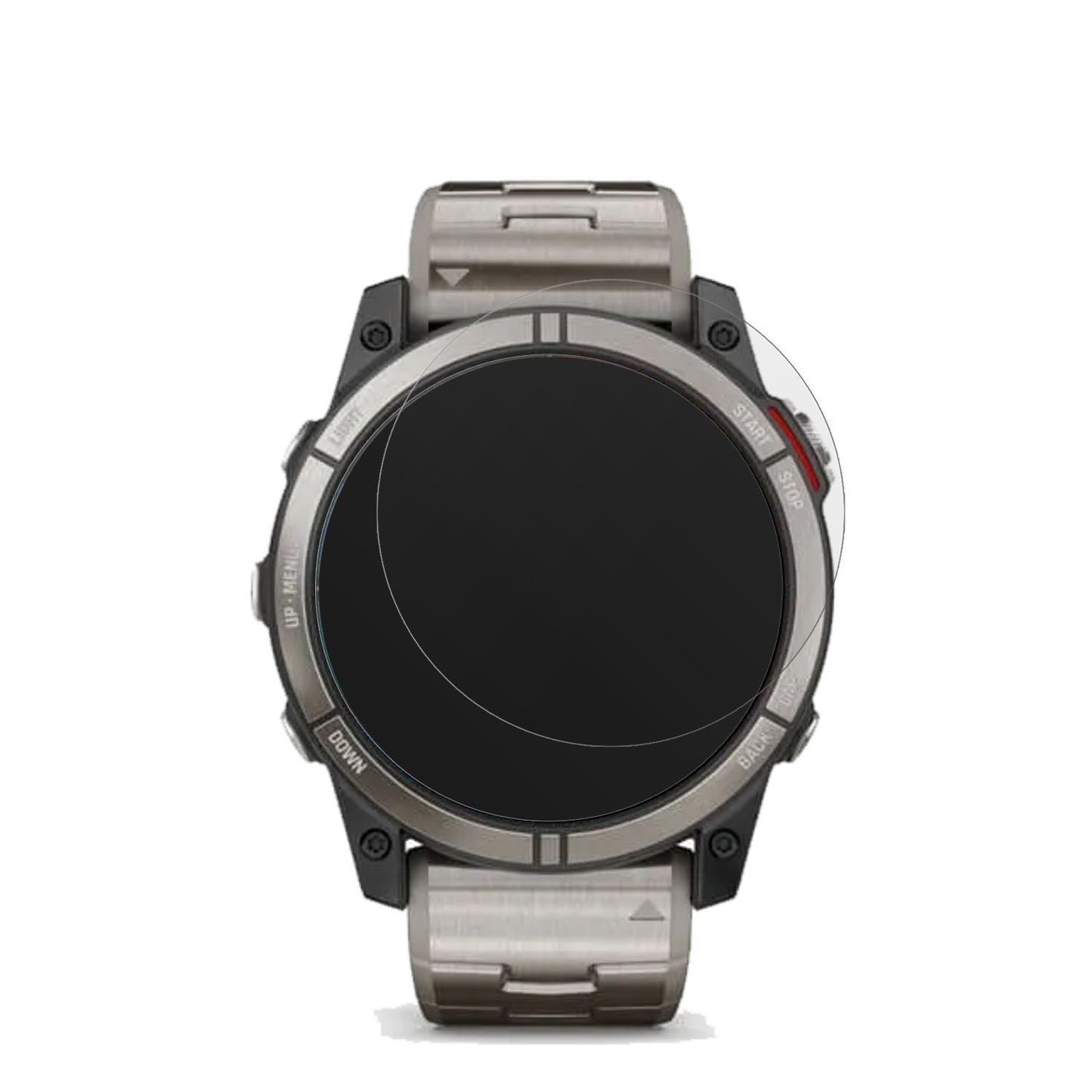 6x Schutzfolie matt für Garmin quatix 7X Display-S (2)