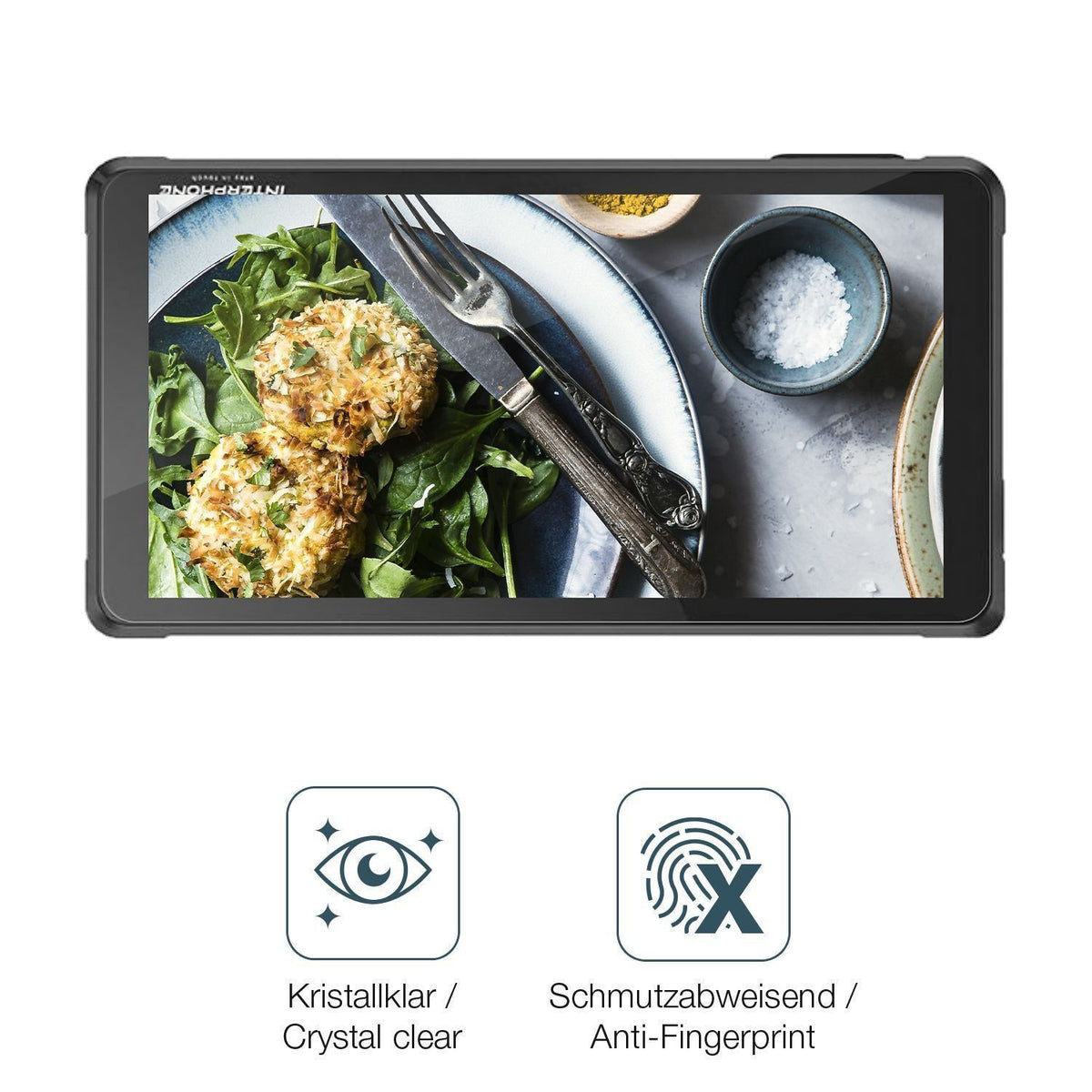2x 9H Schutzfolie für Interphone RideSync Panzerfo (5)
