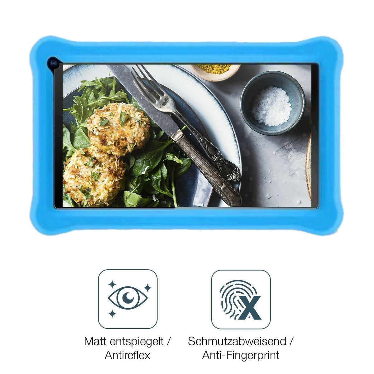 2x Schutzfolie matt für Sumtab Kinder Tab 7 Zoll D (4)