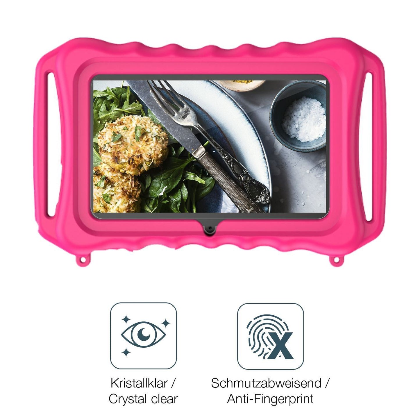 2x 9H Schutzfolie für xGody 7 Zoll T702 PRO Panzer (5)