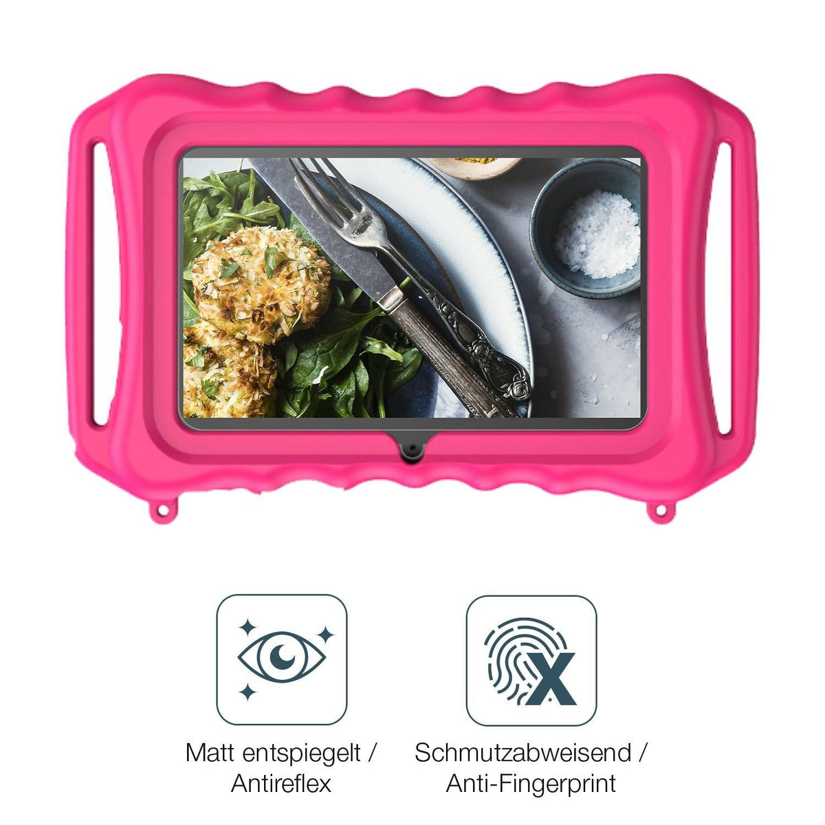 2x 9H Schutzfolie matt für xGody 7 Zoll T702 PRO P (5)