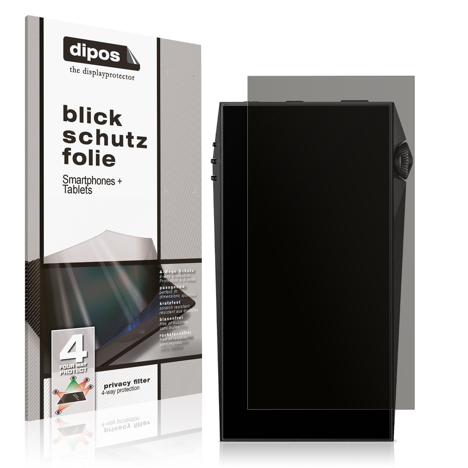 Blickschutzfolie für Astell Kern SP3000M matt Schu (1)