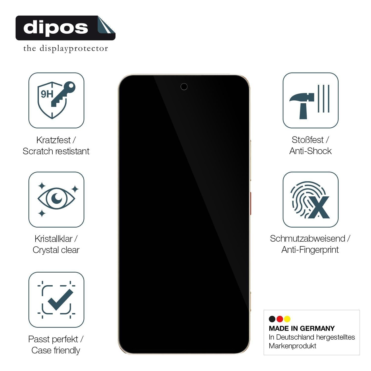 2x 9H Schutzfolie für ZTE Nubia Focus 2 Ultra 5G P (7)