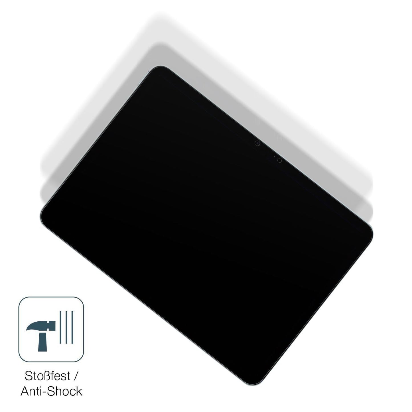 2x 9H Schutzfolie matt für Apple iPad Air 13 Zoll  (4)