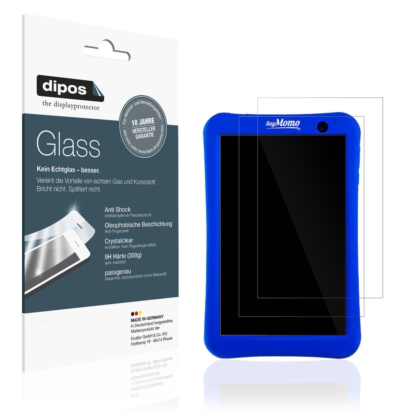 2x 9H Schutzfolie für SoyMomo Tablet Pro Panzerfol (1)