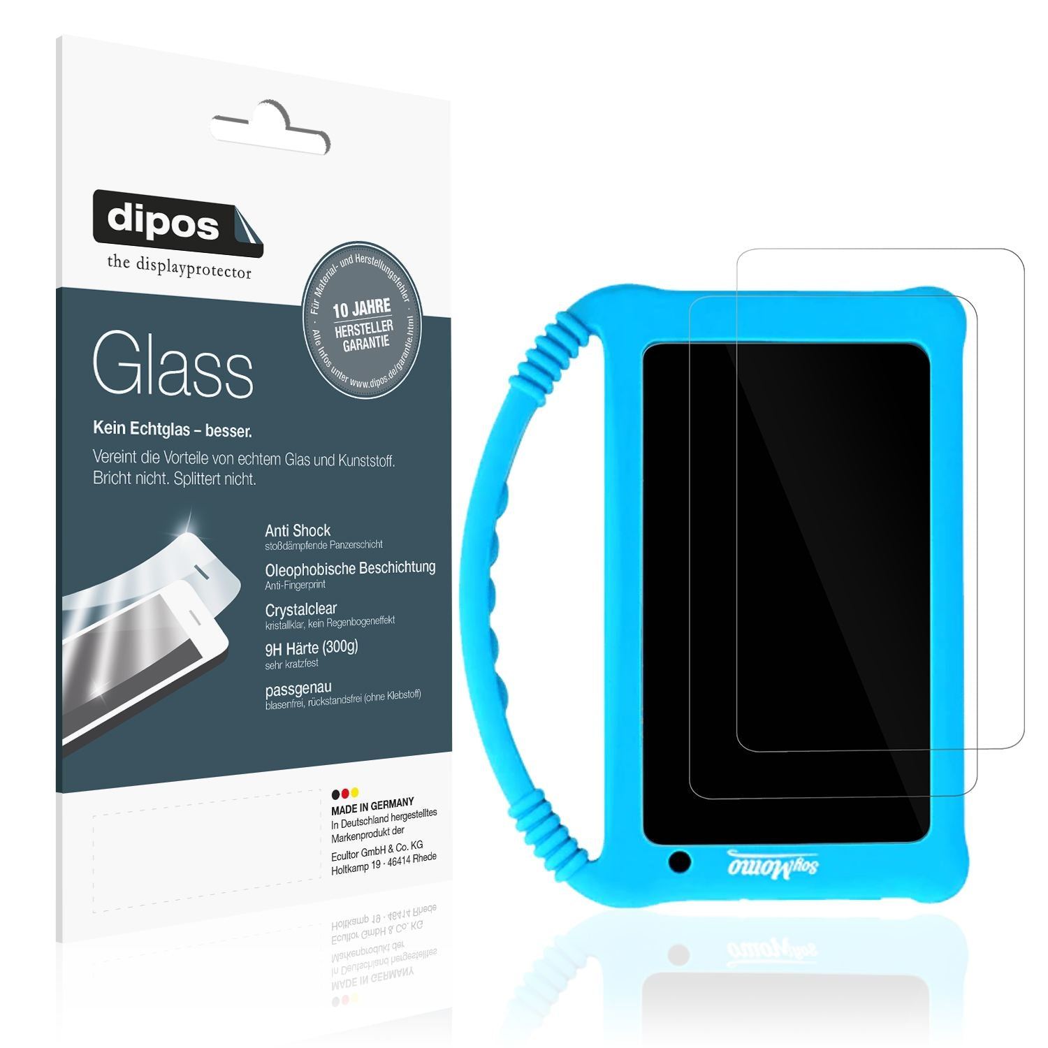 2x 9H Schutzfolie für SoyMomo Tablet Lite 2.0 Panz (1)