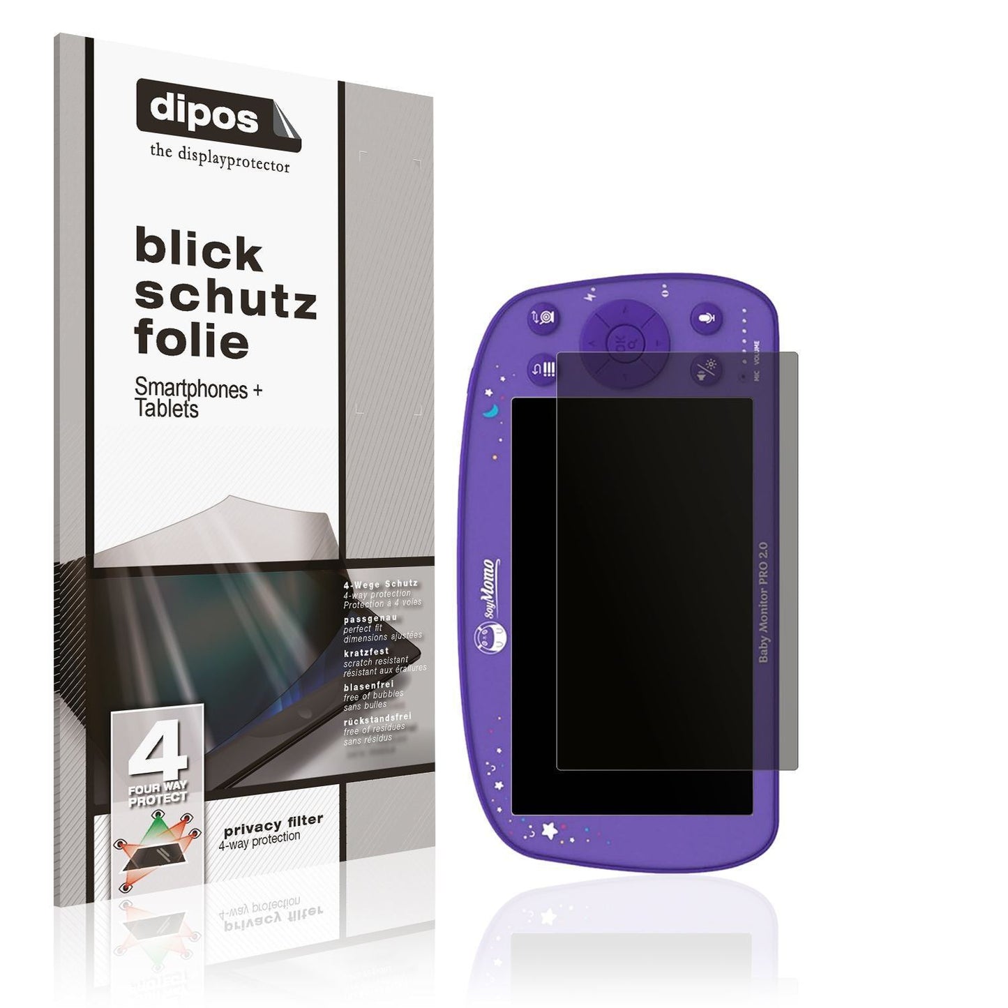 Blickschutzfolie für SoyMomo Baby Monitor Pro 1.0  (1)