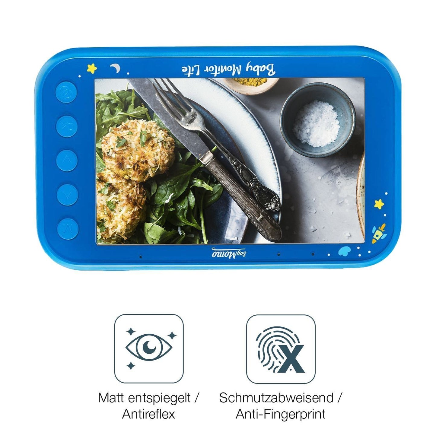 2x Schutzfolie matt für SoyMomo Baby Monitor Lite  (4)