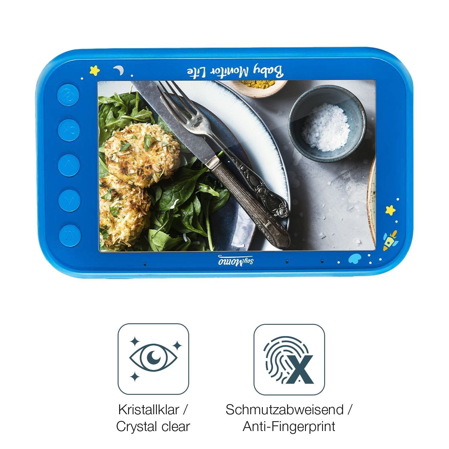 2x 9H Schutzfolie für SoyMomo Baby Monitor Lite Pa (5)