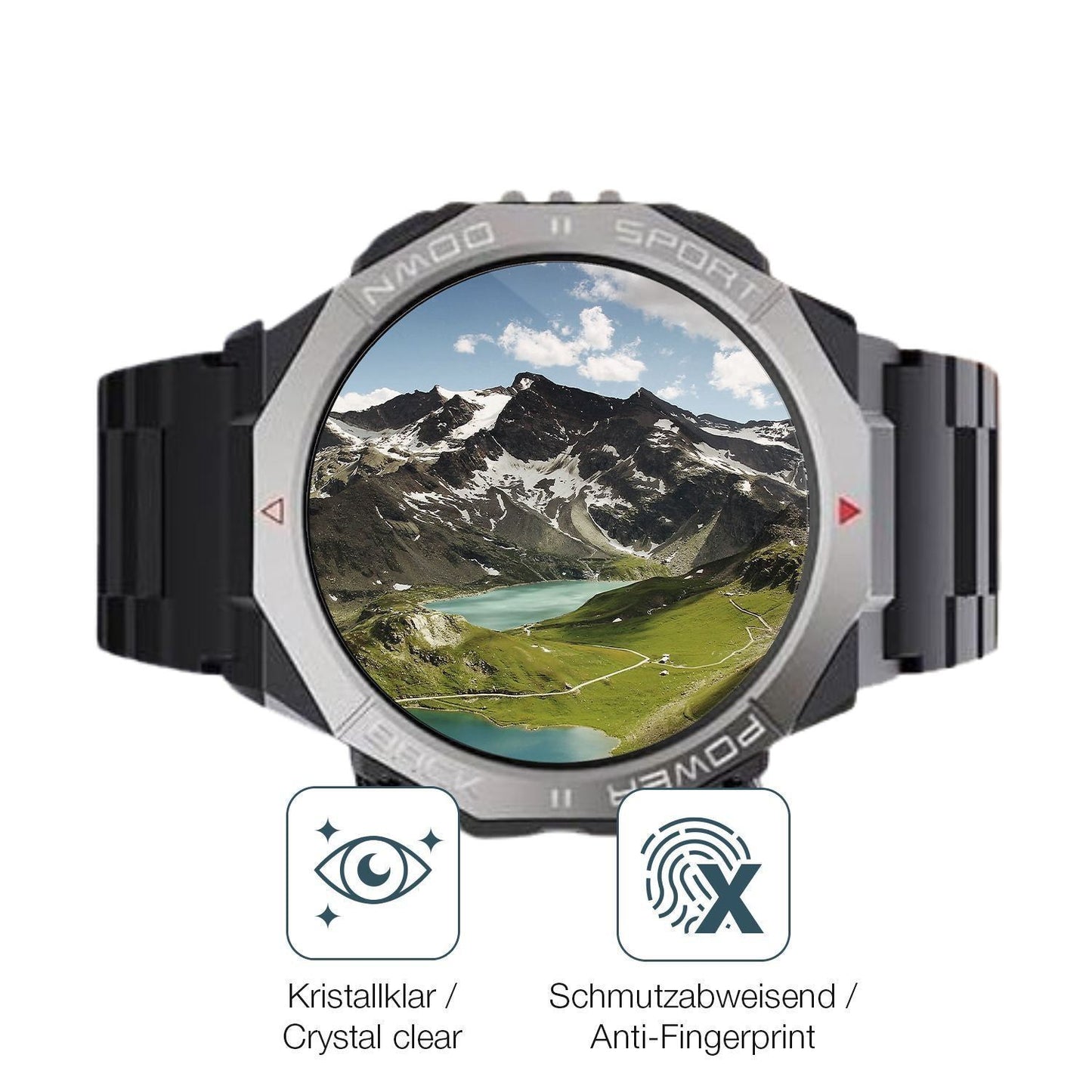 6x Schutzfolie klar für Cillso S10 1.39 Zoll Displ (4)