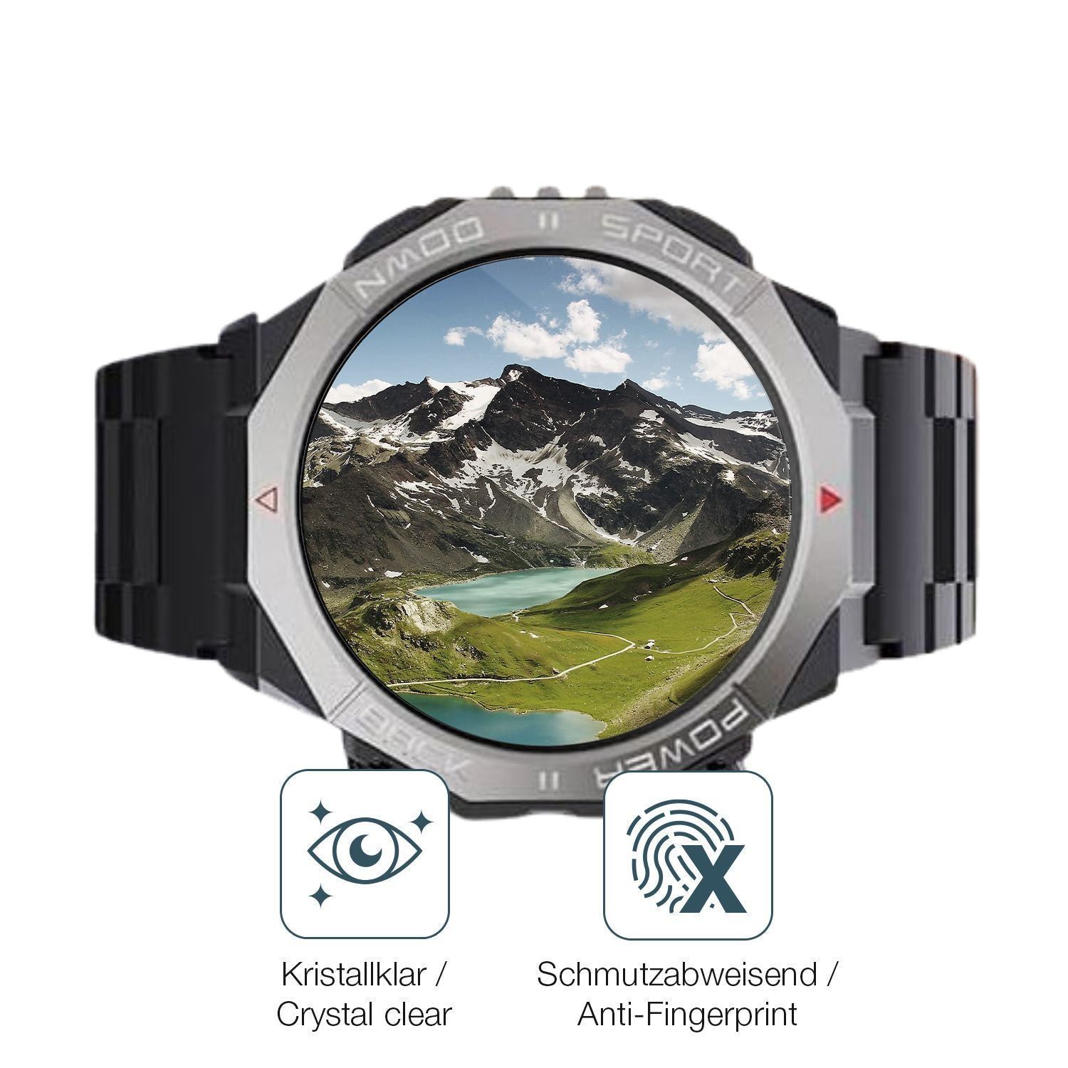 6x Schutzfolie klar für Cillso S10 1.39 Zoll Displ (4)