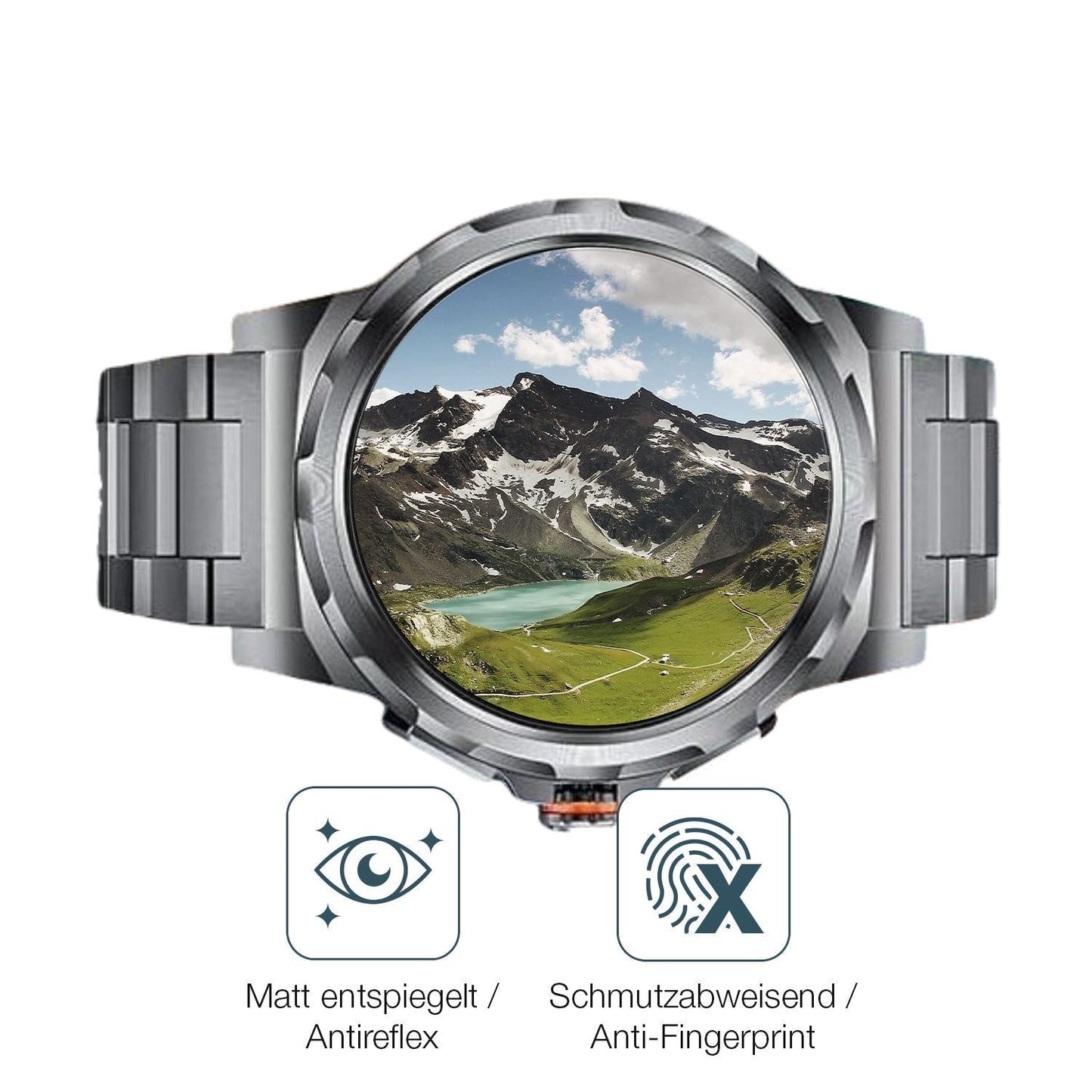 6x Schutzfolie matt für LIGE SML3-A 1.43 Zoll Disp (4)