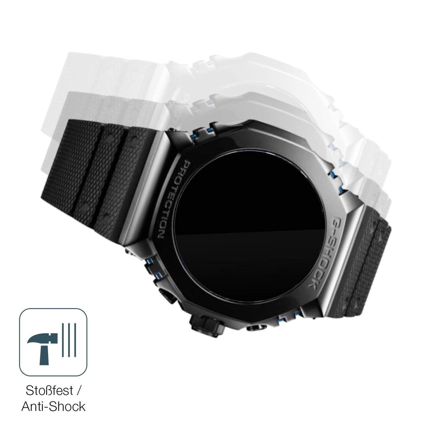 2x 9H Schutzfolie für Casio G-Shock MRG-B2100R Pan (4)