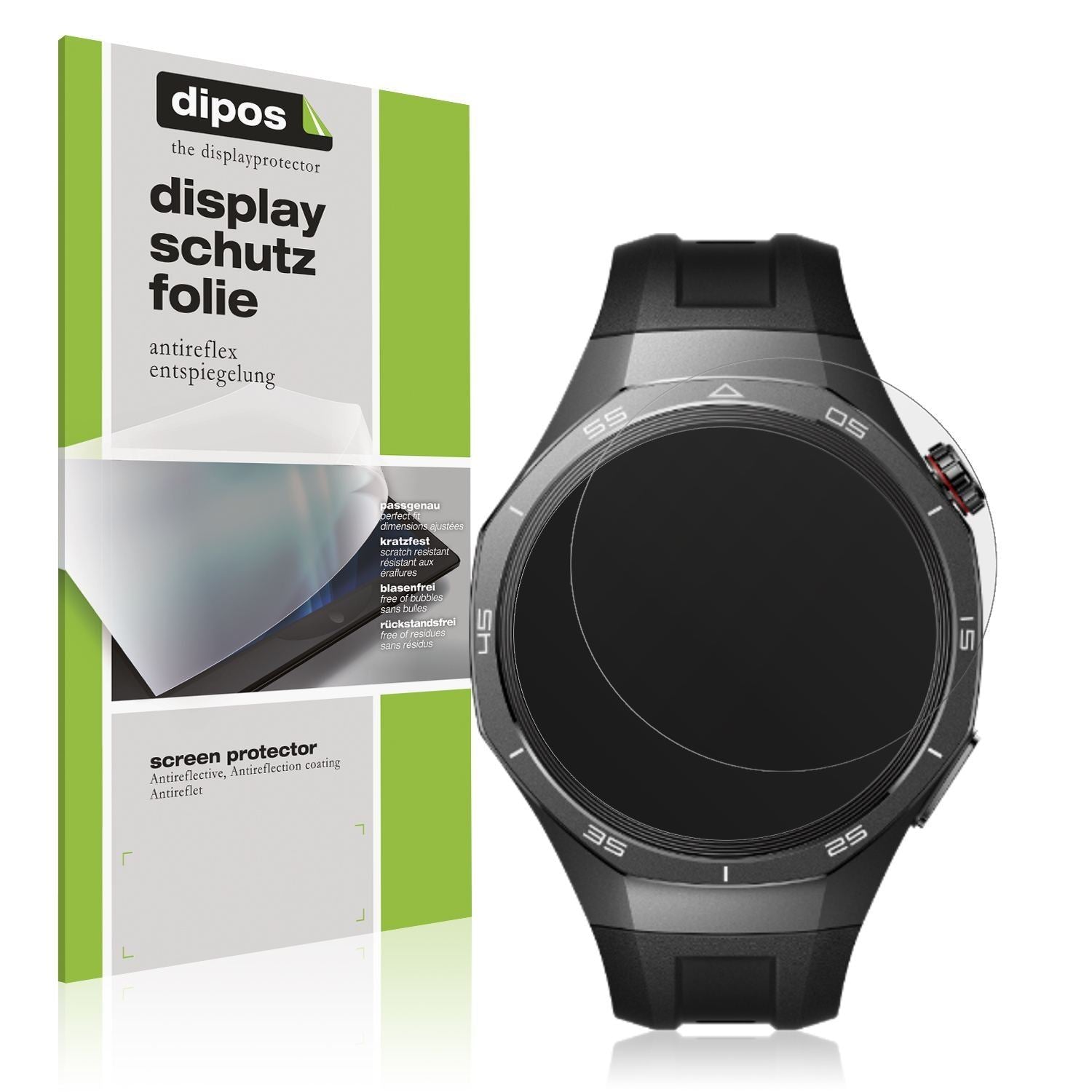 6x Schutzfolie matt für Huawei Watch GT5 41mm Disp (1)