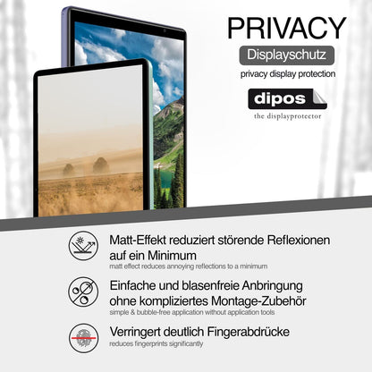 Blickschutzfolie für Wacom Movink 13 matt Schutzfo (4)