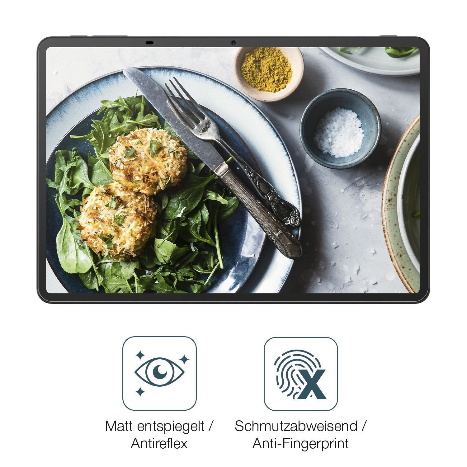 2x Schutzfolie matt für TCL NXTPAPER 11 Plus Displ (4)