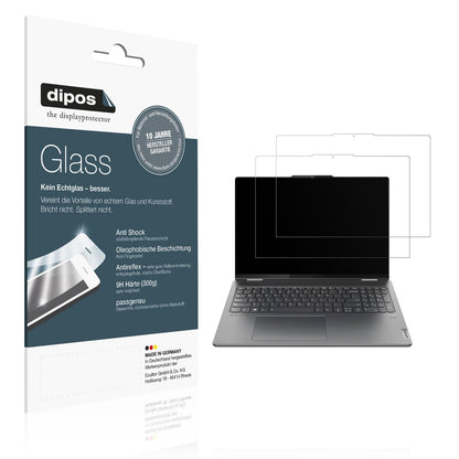 2x 9H Schutzfolie matt für Lenovo Yoga Slim 7 Panz (1)