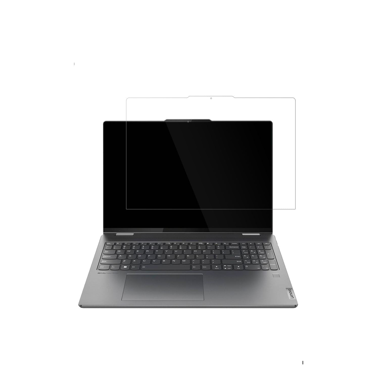2x Schutzfolie klar für Lenovo Yoga 7 Pro Display- (2)