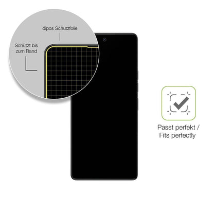 2x Full Cover Schutzfolie matt für Tecno Camon 40  (6)
