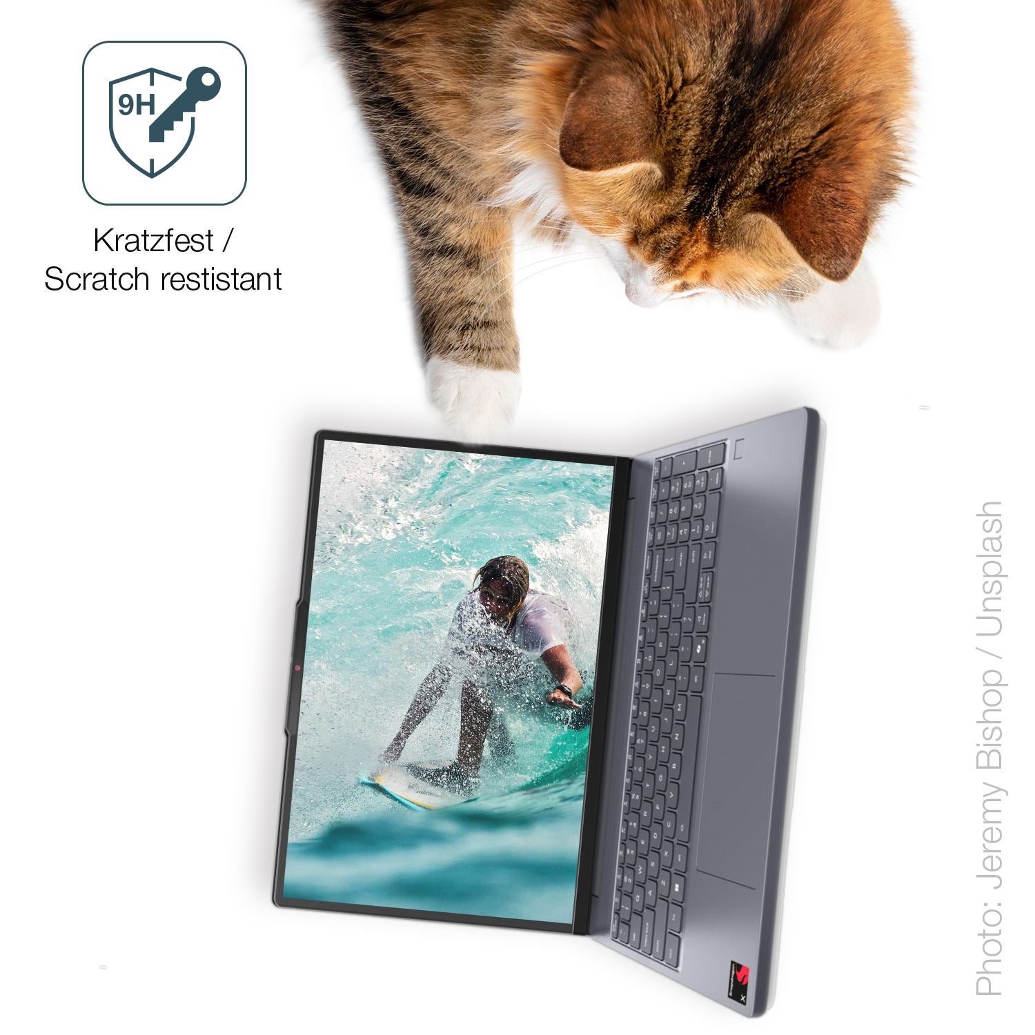 2x 9H Schutzfolie matt für Lenovo IdeaPad Slim 3x  (3)