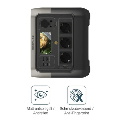 2x Schutzfolie matt für EF Ecoflow River 2 Pro Dis (4)