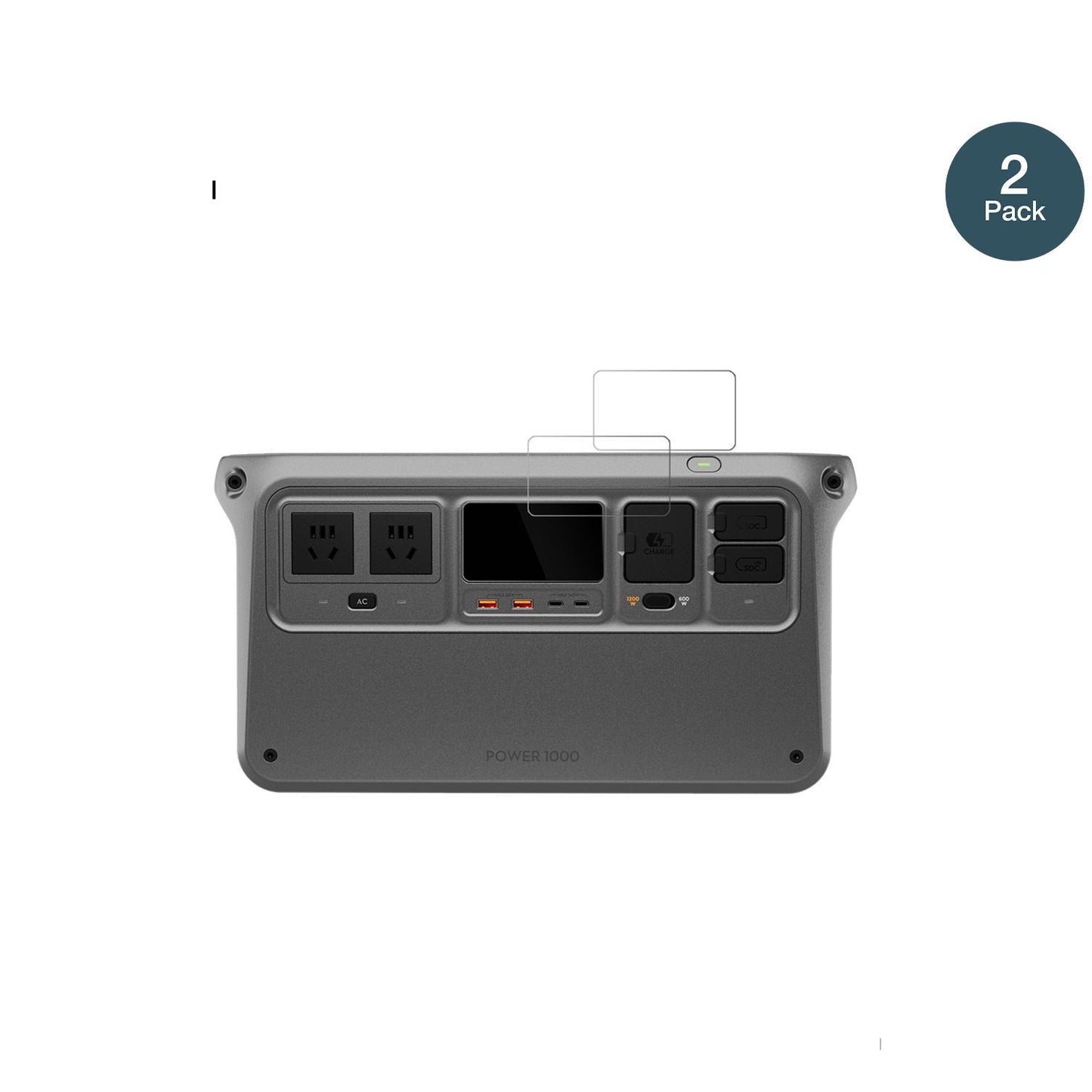 2x 9H Schutzfolie für DJI Power 1000 Panzerfolie (2)