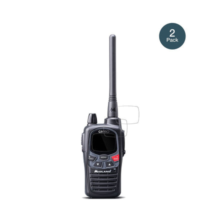 2x 9H Schutzfolie für Midland G9 Pro Funkgerät Pan (2)