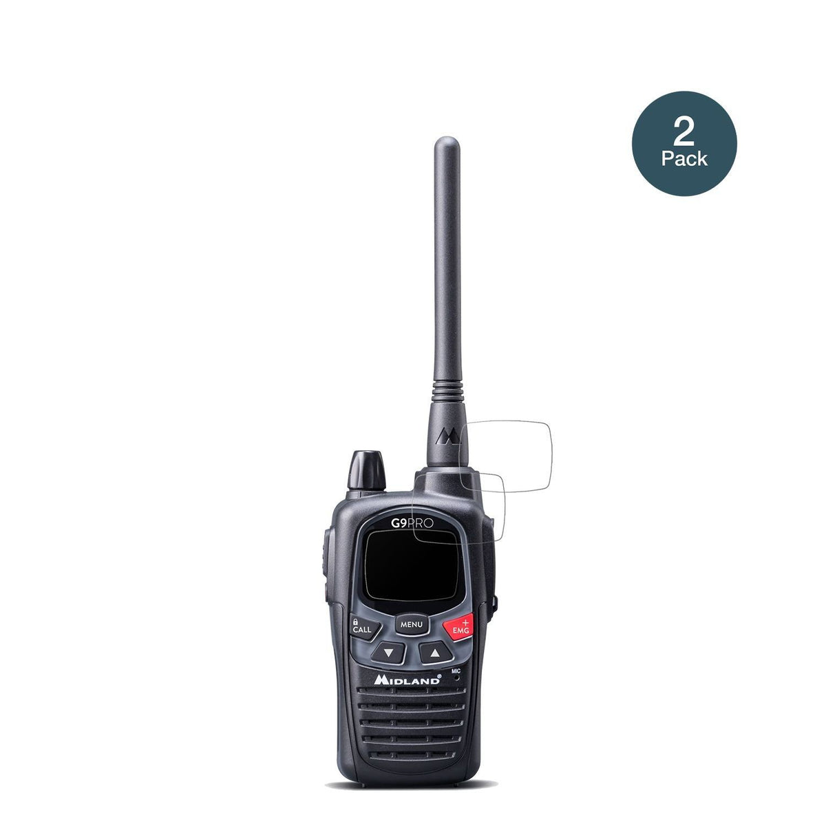 2x 9H Schutzfolie matt für Midland G9 Pro Funkgerä (2)