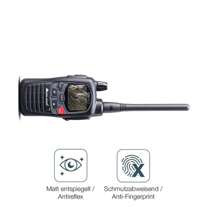 2x 9H Schutzfolie matt für Midland G9 Pro Funkgerä (5)