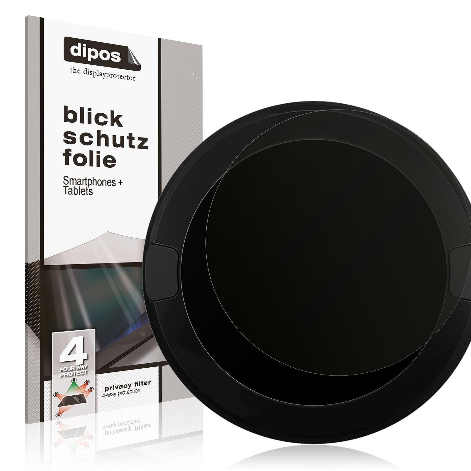 Blickschutzfolie für OOONO P-Disc NO2 matt Schutzf (1)