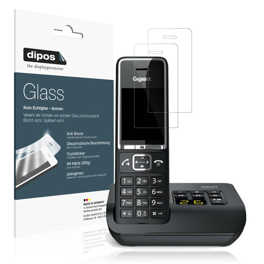 2x 9H Schutzfolie für Gigaset Comfort 520A Duo Pan (1)