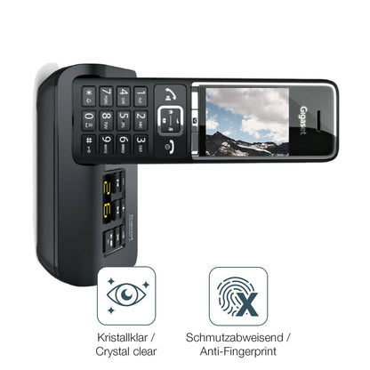 2x 9H Schutzfolie für Gigaset Comfort 520A Duo Pan (5)