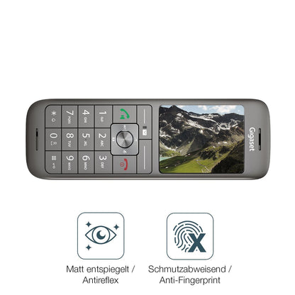 4x Schutzfolie matt für Gigaset CL660HX Display-Sc (4)